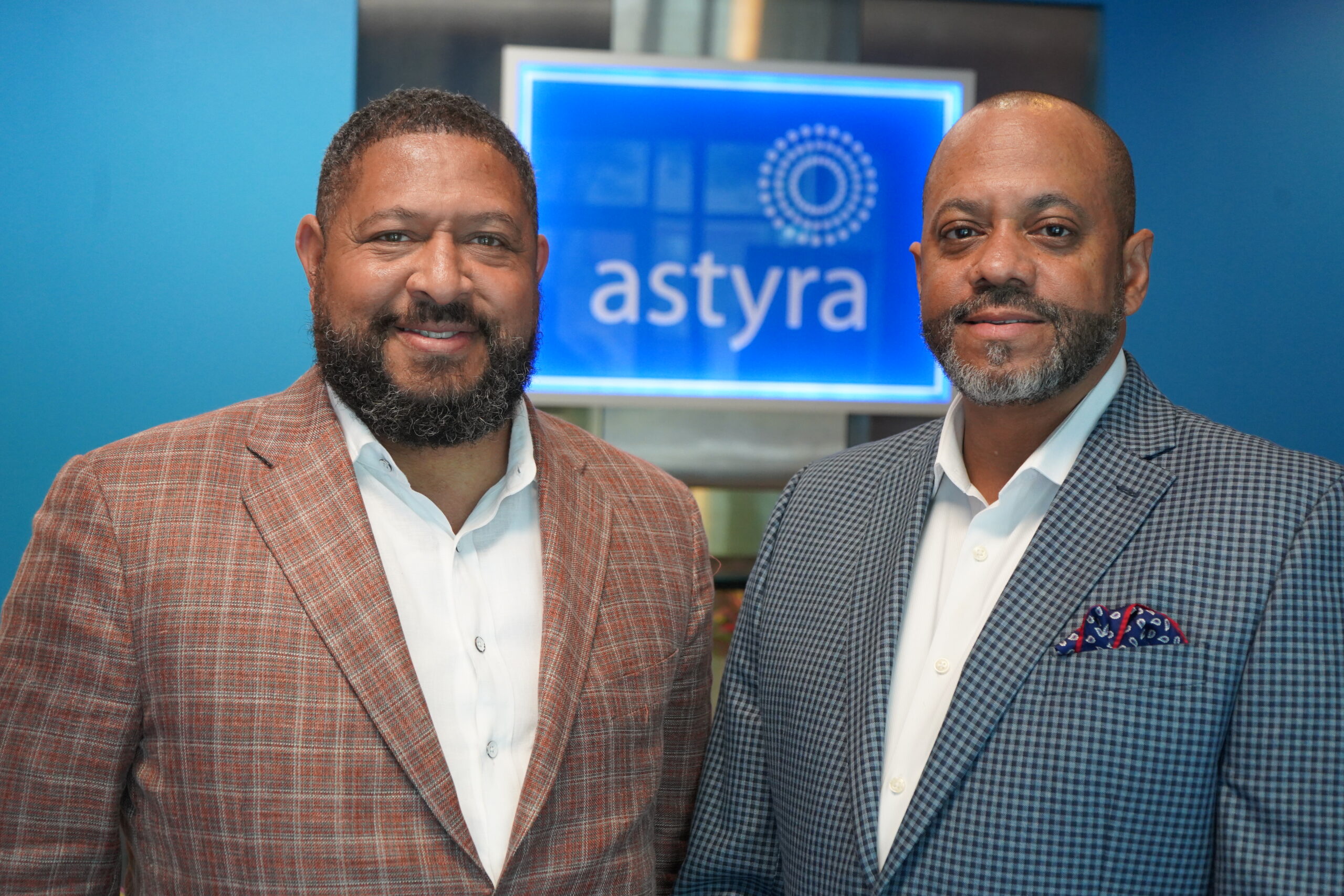 Astyra's President and Co-Founder, Sam Young (left)
Astyra's CEO and Co-Founder, Ken Ampy (right)